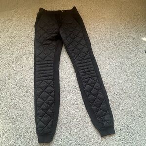 Alo navy and black jogger pants size small